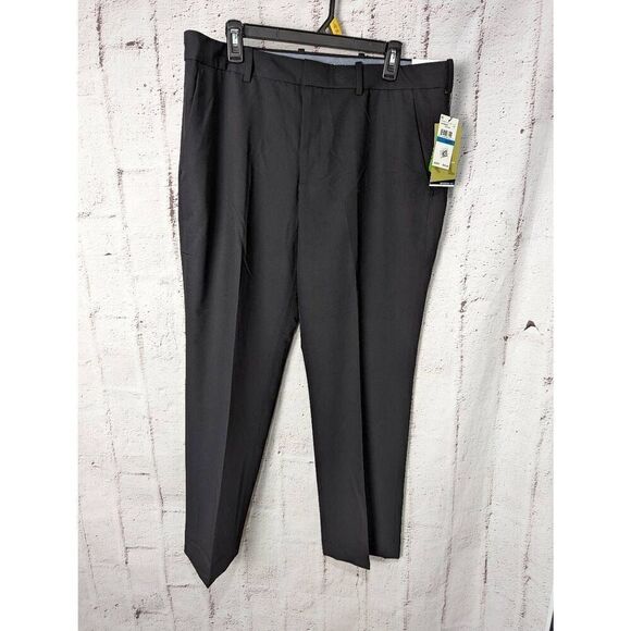 Perry Ellis Portfolio Men's Modern-Fit Performance Dress Black‎ Pants 36X29 NWT - Picture 1 of 11